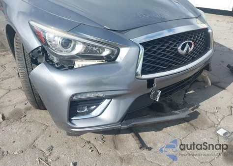 2019 Infiniti Q50 3.0T Luxe z USA, uszkodzony, nr VIN JN1EV7AP3KM543143